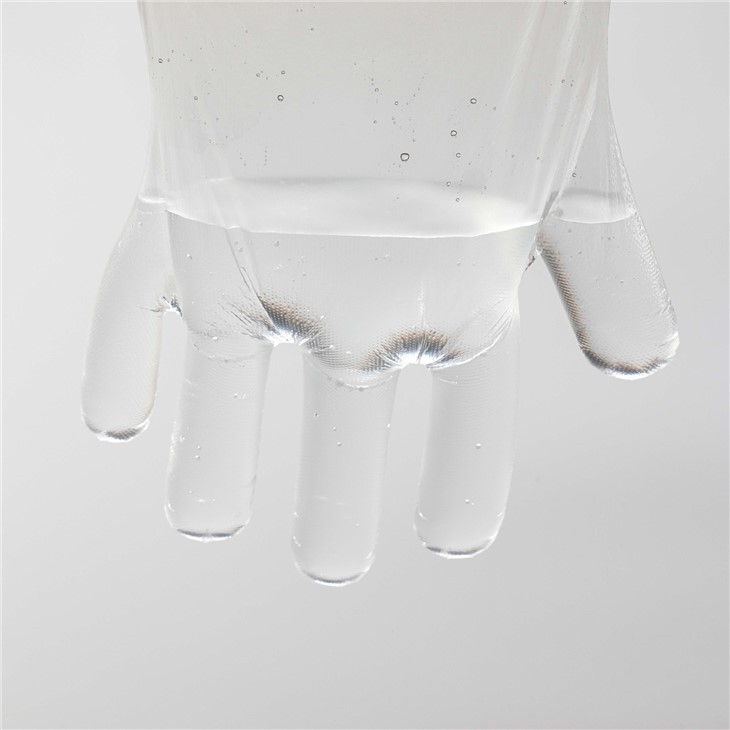 Large size disposable PE gloves5