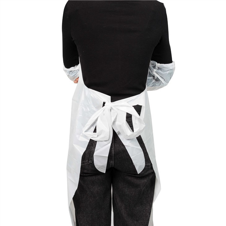 Plastic apron for hospital (4)
